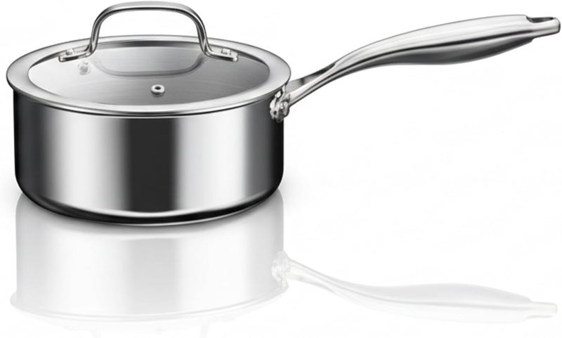 Prestige Tri Ply Stainless Steel 7 Pcs Cookware Set | Induction Compatible | Pots and Pans Set - Image 4